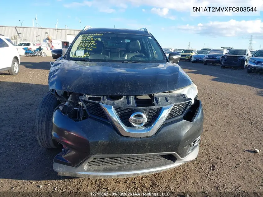 2015 NISSAN ROGUE VIN 5N1AT2MVXFC803544 — фото 13