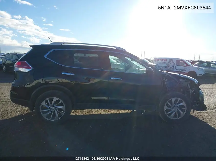 2015 NISSAN ROGUE VIN 5N1AT2MVXFC803544 — фото 14