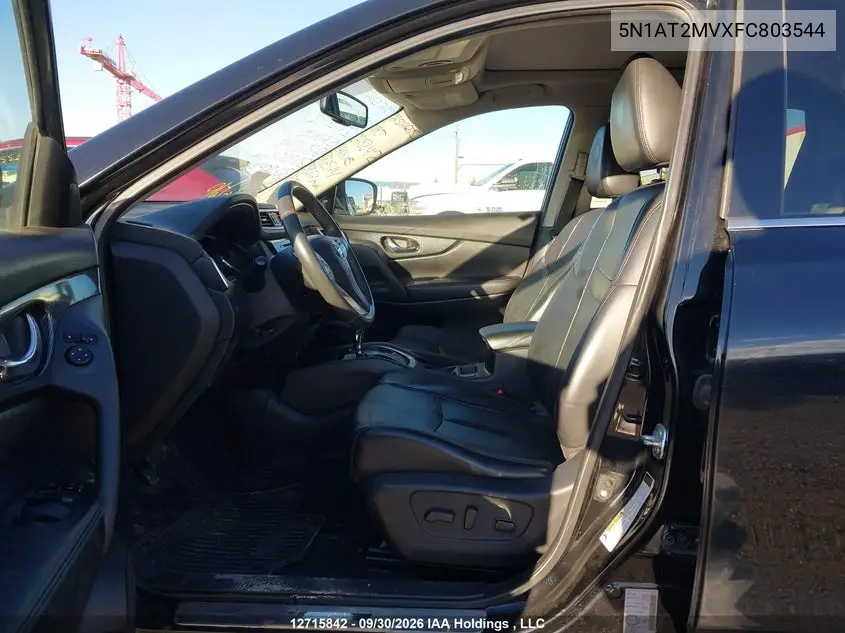 2015 NISSAN ROGUE VIN 5N1AT2MVXFC803544 — фото 5