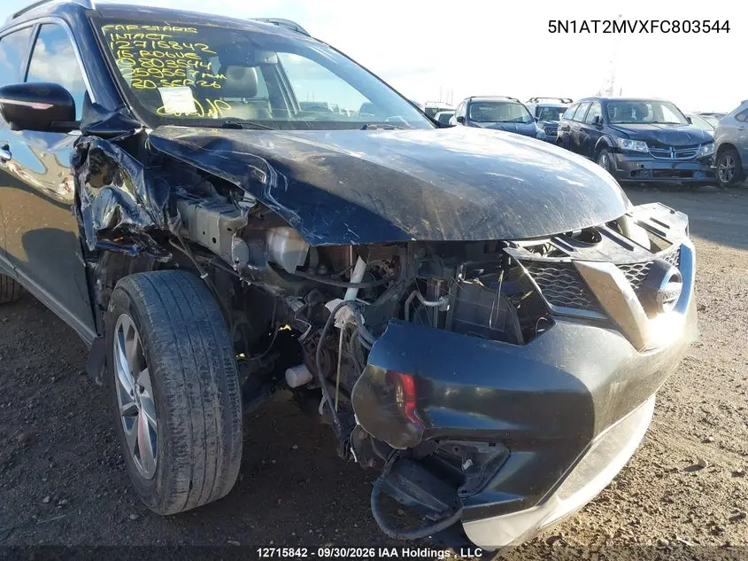 2015 NISSAN ROGUE VIN 5N1AT2MVXFC803544 — фото 6