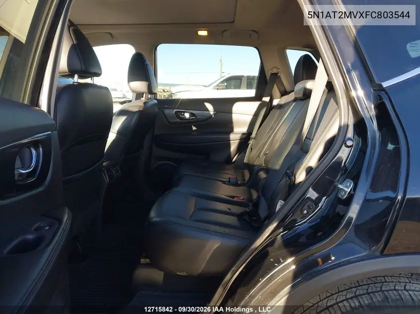 2015 NISSAN ROGUE VIN 5N1AT2MVXFC803544 — фото 8
