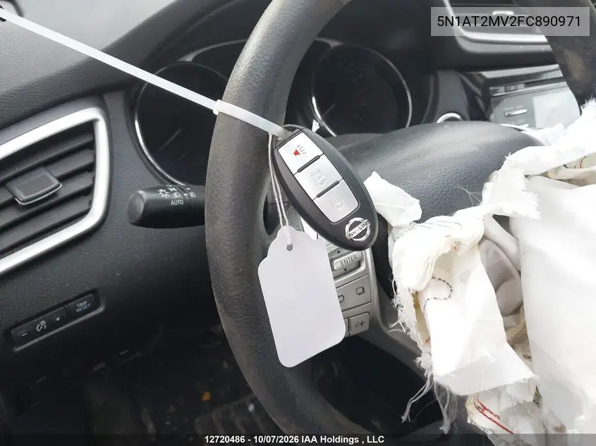 2015 NISSAN ROGUE VIN 5N1AT2MV2FC890971 — фото 11