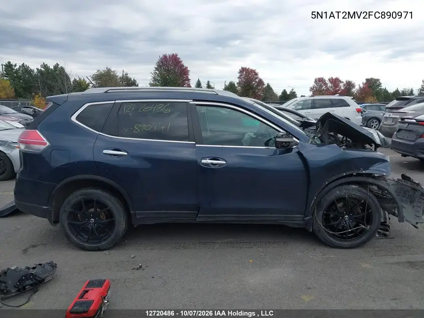 2015 NISSAN ROGUE VIN 5N1AT2MV2FC890971 — фото 14