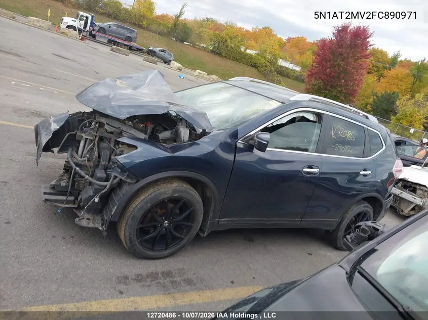 2015 NISSAN ROGUE VIN 5N1AT2MV2FC890971 — фото 15