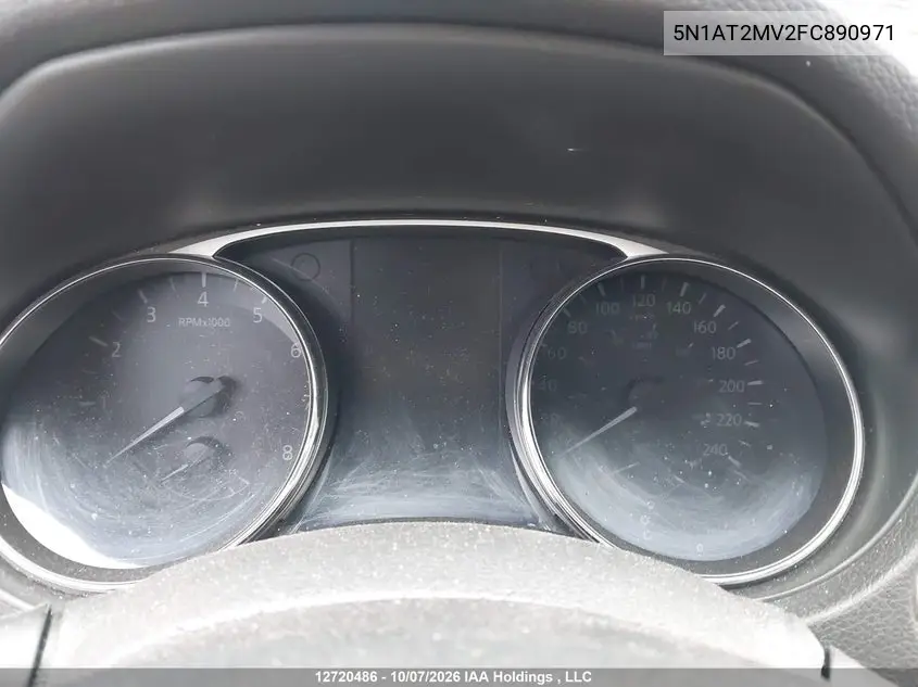 2015 NISSAN ROGUE VIN 5N1AT2MV2FC890971 — фото 16
