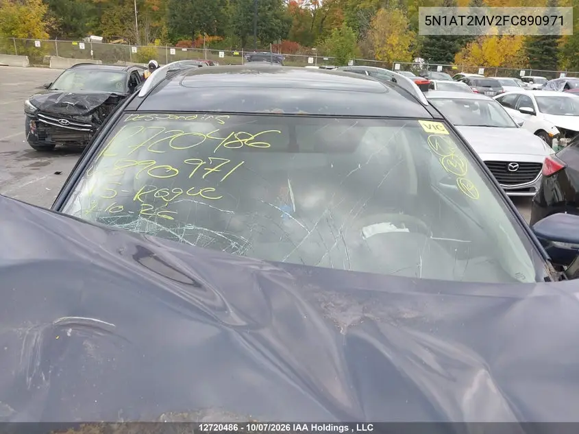 2015 NISSAN ROGUE VIN 5N1AT2MV2FC890971 — фото 18