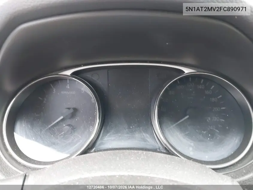 2015 NISSAN ROGUE VIN 5N1AT2MV2FC890971 — фото 7