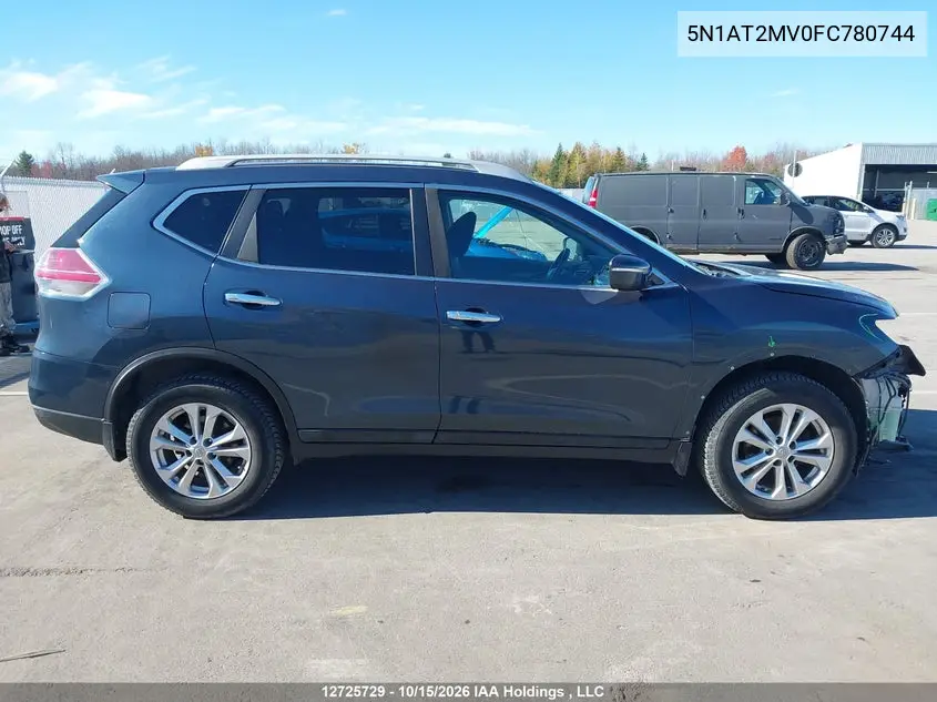 2015 NISSAN ROGUE VIN 5N1AT2MV0FC780744 — фото 14