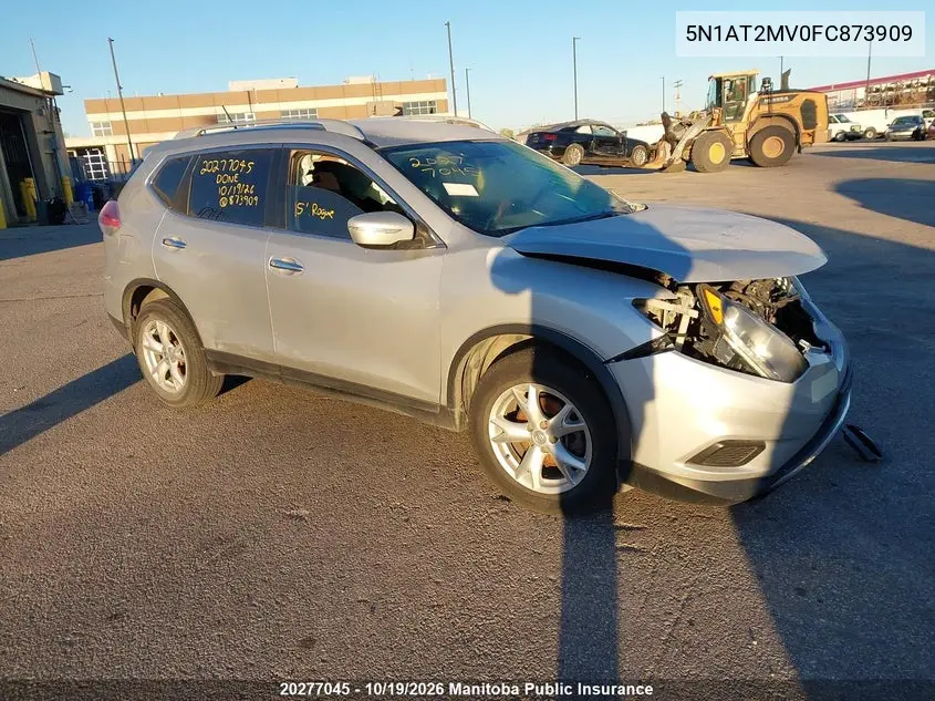 NISSAN ROGUE 2015, VIN 5N1AT2MV0FC873909
