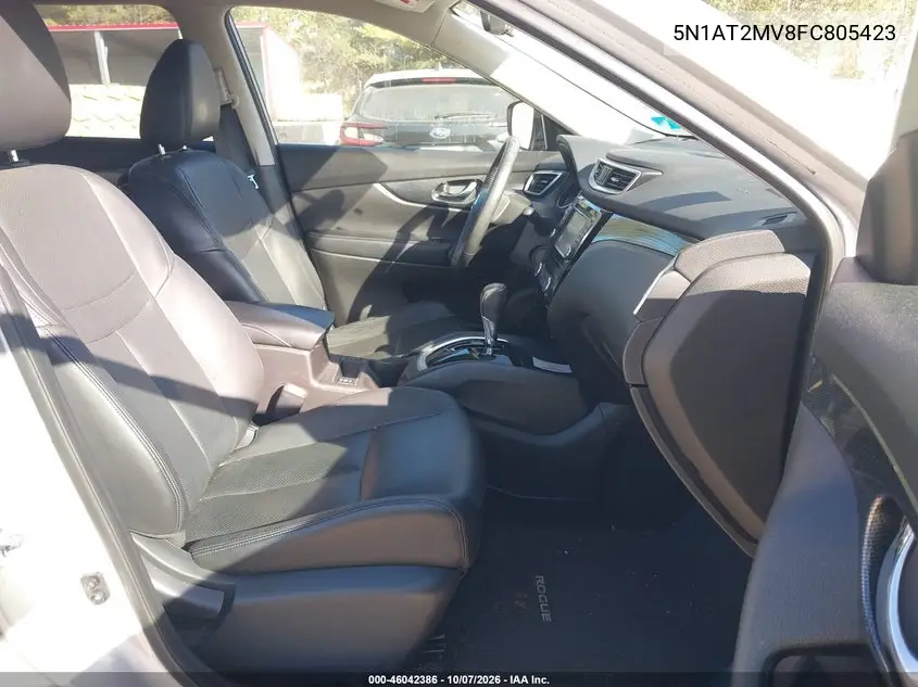 2015 NISSAN ROGUE VIN 5N1AT2MV8FC805423 — фото 5