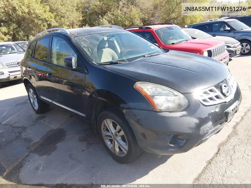 NISSAN ROGUE 2015, VIN JN8AS5MT1FW151276