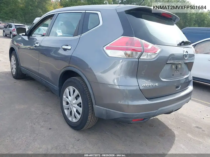 2015 NISSAN ROGUE VIN KNMAT2MVXFP501684 — фото 3