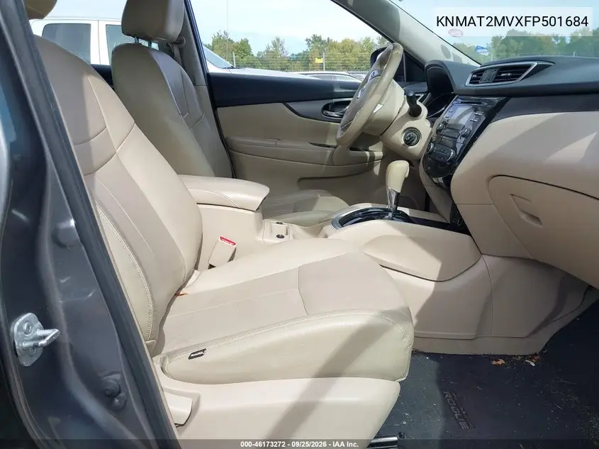 2015 NISSAN ROGUE VIN KNMAT2MVXFP501684 — фото 5