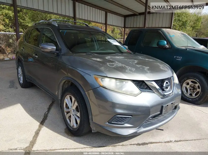 NISSAN ROGUE 2015, VIN KNMAT2MT6FP553909