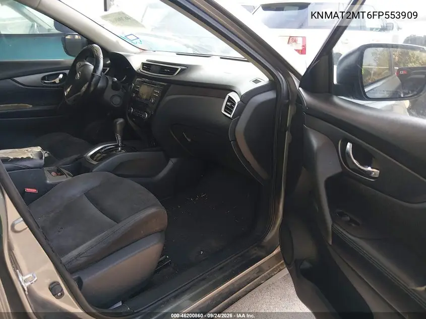 2015 NISSAN ROGUE VIN KNMAT2MT6FP553909 — фото 5