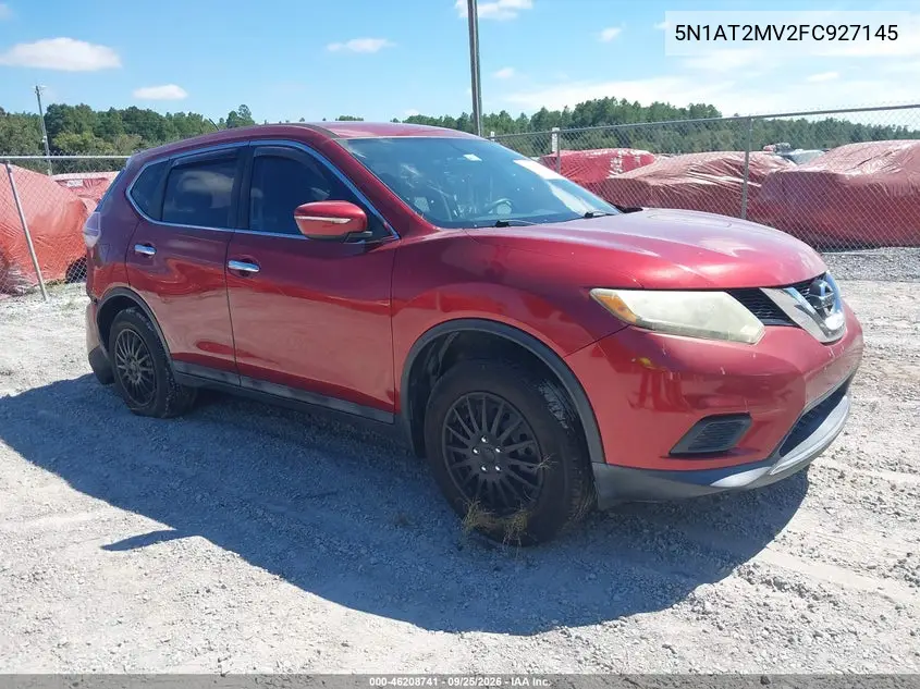 NISSAN ROGUE 2015, VIN 5N1AT2MV2FC927145