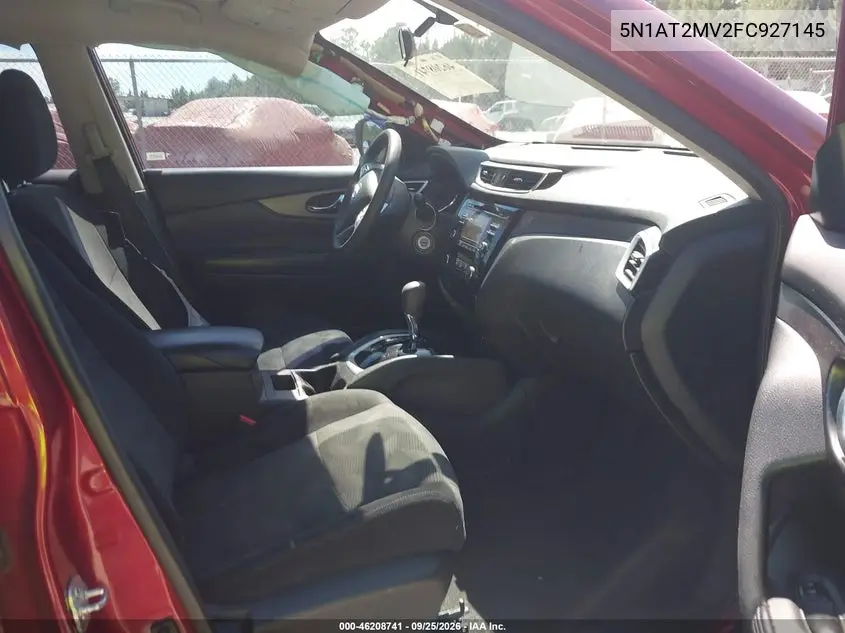 2015 NISSAN ROGUE VIN 5N1AT2MV2FC927145 — фото 5