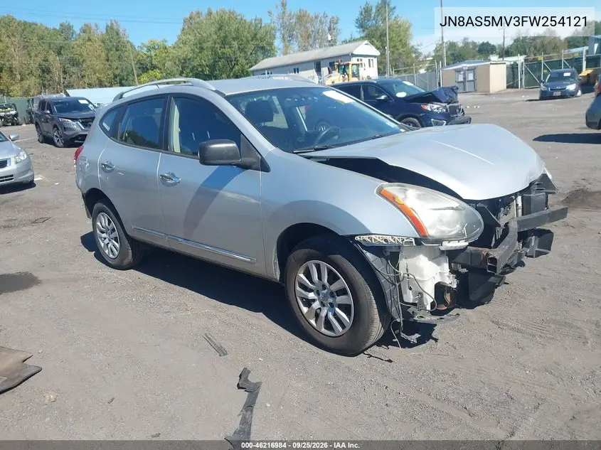 NISSAN ROGUE 2015, VIN JN8AS5MV3FW254121