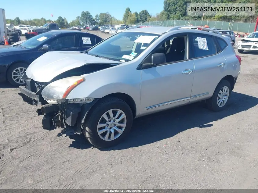 2015 NISSAN ROGUE VIN JN8AS5MV3FW254121 — фото 2