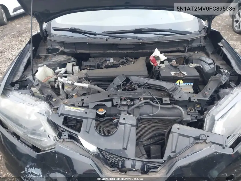 2015 NISSAN ROGUE VIN 5N1AT2MV0FC895036 — фото 10