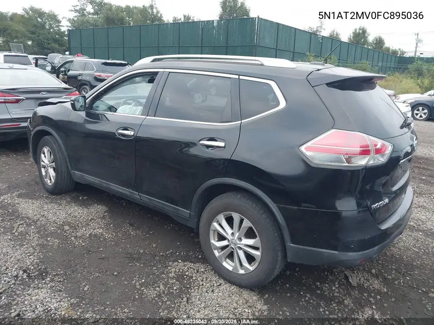 2015 NISSAN ROGUE VIN 5N1AT2MV0FC895036 — фото 3