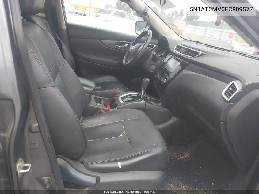 2015 NISSAN ROGUE VIN 5N1AT2MV0FC809577 — фото 5