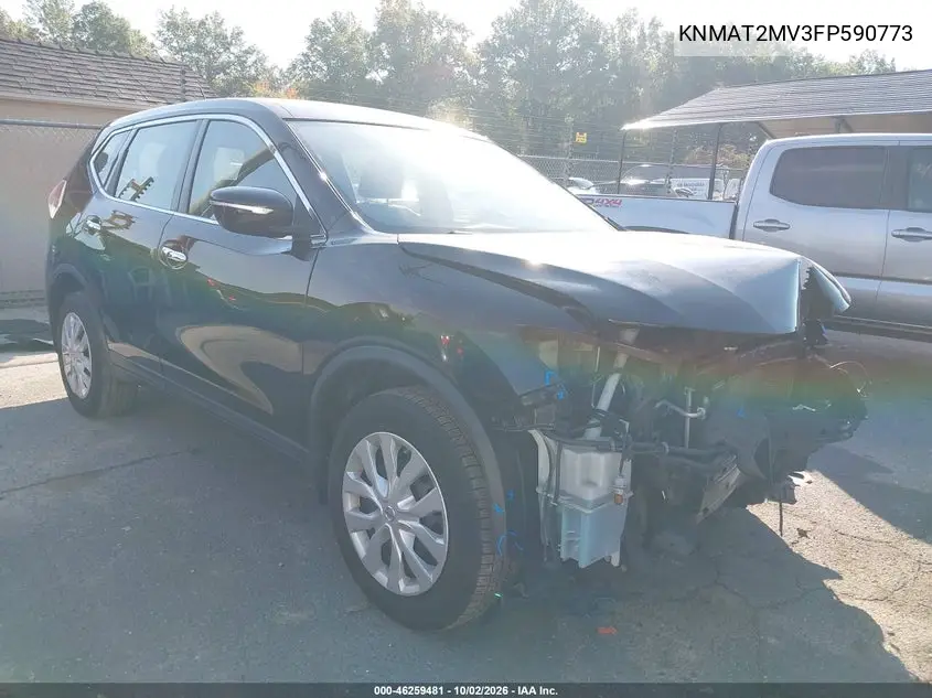 NISSAN ROGUE 2015, VIN KNMAT2MV3FP590773