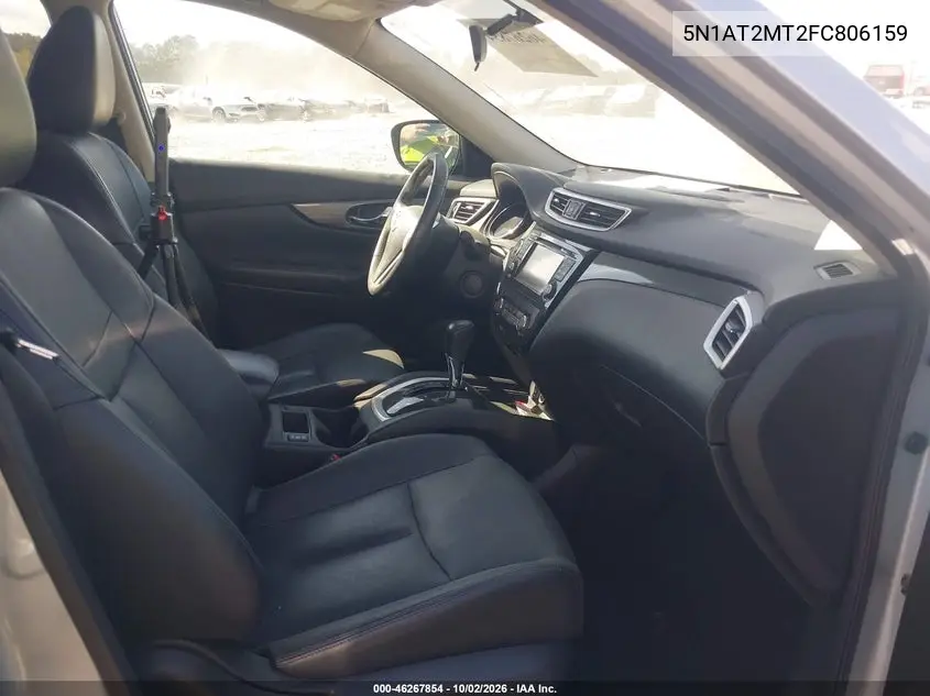 2015 NISSAN ROGUE VIN 5N1AT2MT2FC806159 — фото 5