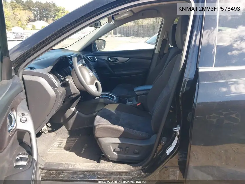 2015 NISSAN ROGUE VIN KNMAT2MV3FP578493 — фото 5