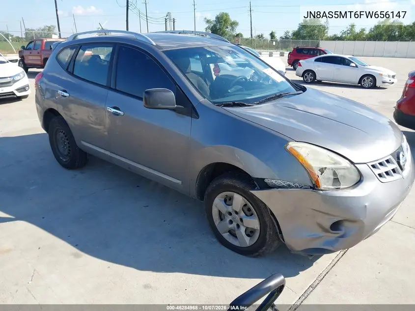 NISSAN ROGUE 2015, VIN JN8AS5MT6FW656147