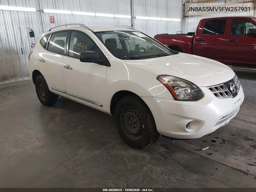 NISSAN ROGUE 2015, VIN JN8AS5MV9FW257931