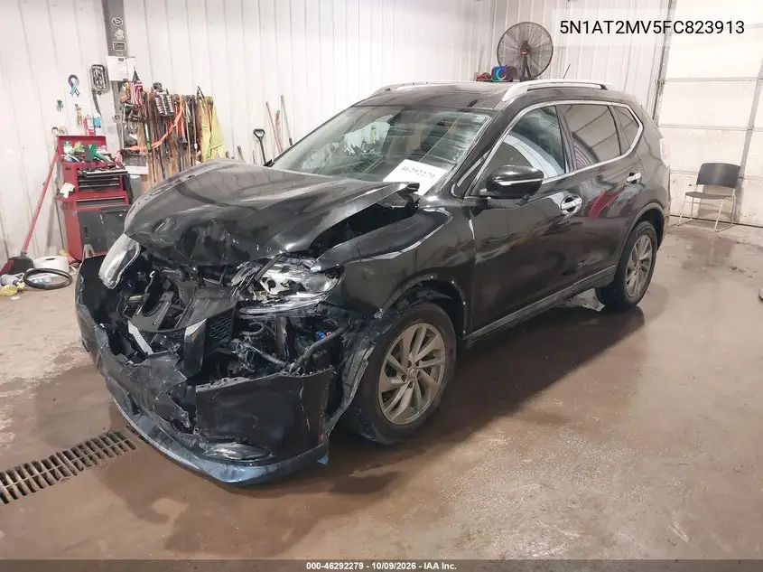 2015 NISSAN ROGUE VIN 5N1AT2MV5FC823913 — фото 2