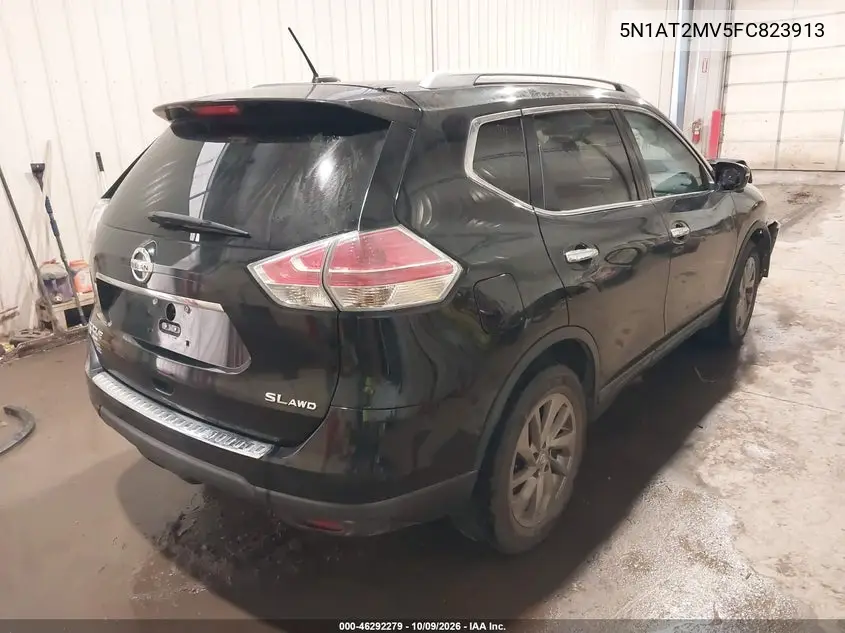 2015 NISSAN ROGUE VIN 5N1AT2MV5FC823913 — фото 4