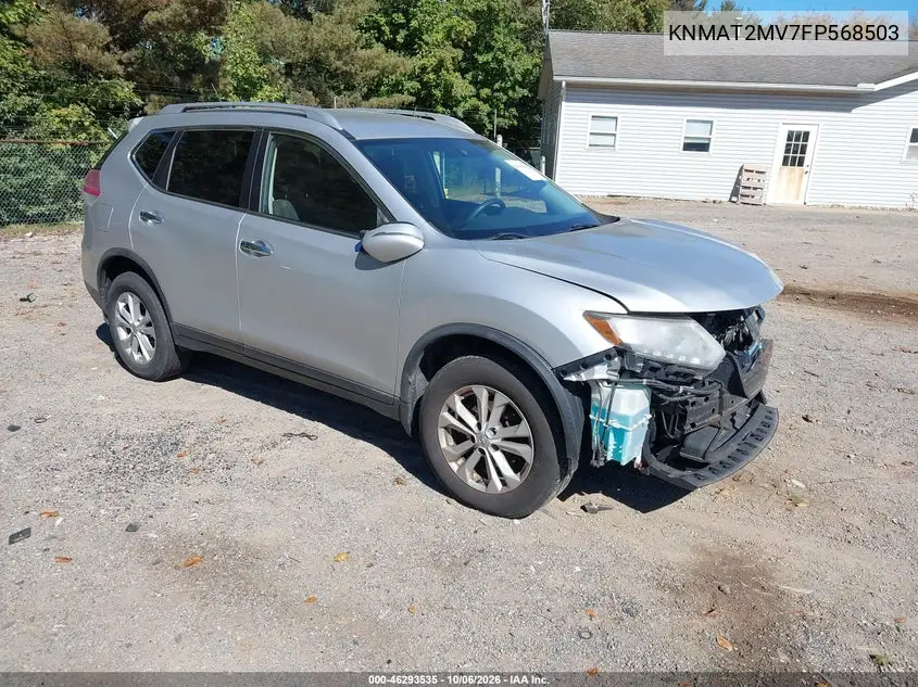 NISSAN ROGUE 2015, VIN KNMAT2MV7FP568503