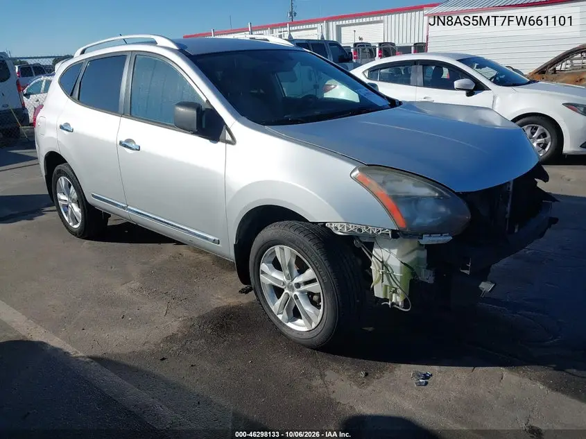 NISSAN ROGUE 2015, VIN JN8AS5MT7FW661101