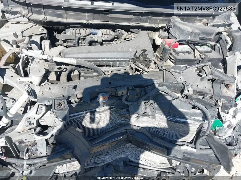 2015 NISSAN ROGUE VIN 5N1AT2MV8FC927585 — фото 10
