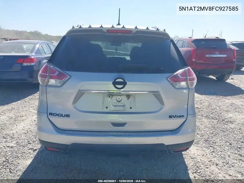 2015 NISSAN ROGUE VIN 5N1AT2MV8FC927585 — фото 16
