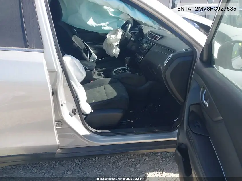 2015 NISSAN ROGUE VIN 5N1AT2MV8FC927585 — фото 5