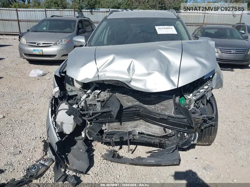 2015 NISSAN ROGUE VIN 5N1AT2MV8FC927585 — фото 6
