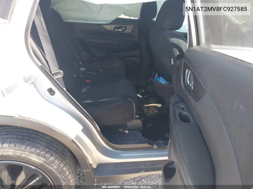 2015 NISSAN ROGUE VIN 5N1AT2MV8FC927585 — фото 8