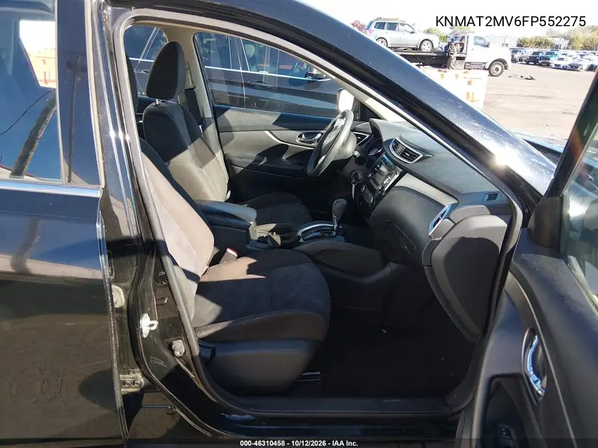 2015 NISSAN ROGUE VIN KNMAT2MV6FP552275 — фото 5