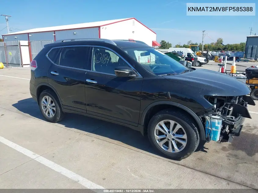 NISSAN ROGUE 2015, VIN KNMAT2MV8FP585388