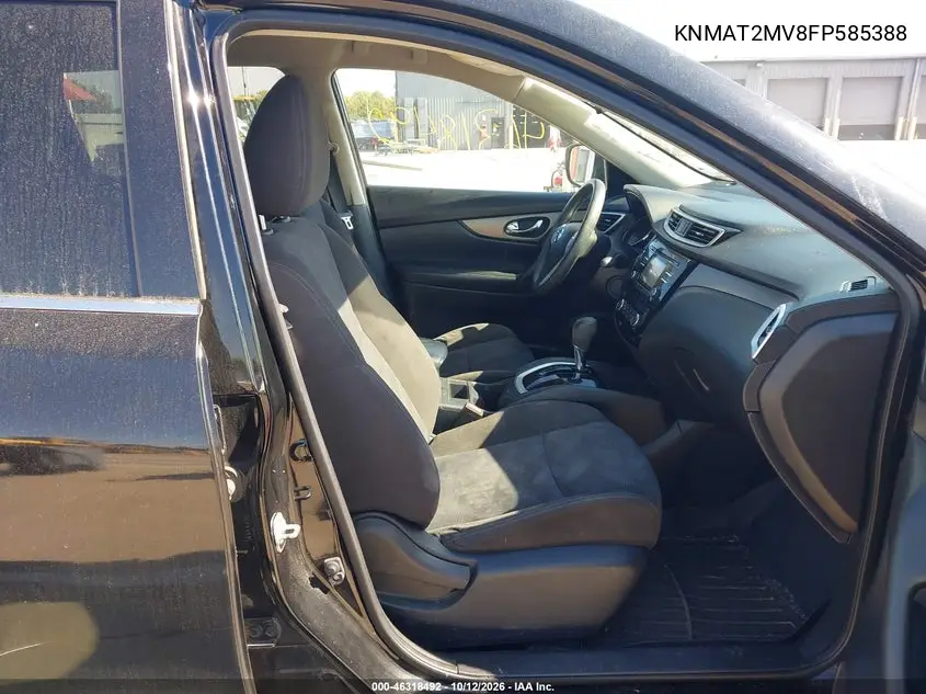 2015 NISSAN ROGUE VIN KNMAT2MV8FP585388 — фото 5