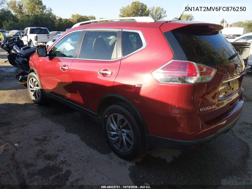 2015 NISSAN ROGUE VIN 5N1AT2MV6FC876250 — фото 3