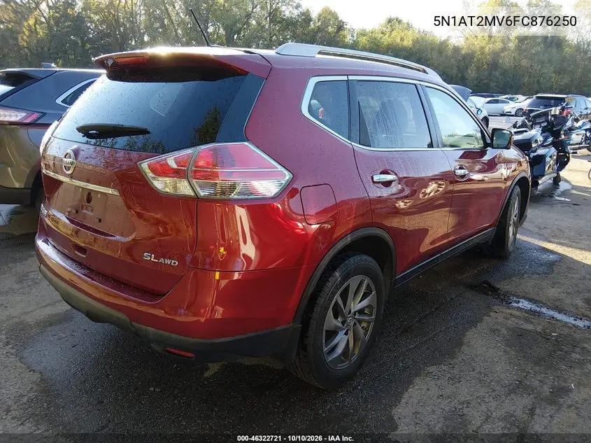 2015 NISSAN ROGUE VIN 5N1AT2MV6FC876250 — фото 4