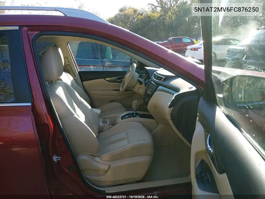 2015 NISSAN ROGUE VIN 5N1AT2MV6FC876250 — фото 5