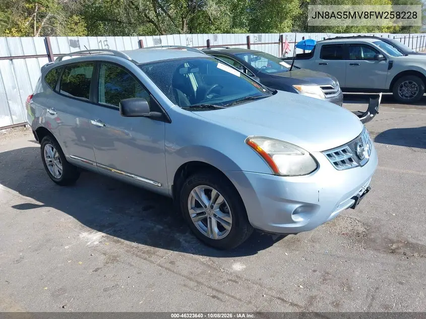 NISSAN ROGUE 2015, VIN JN8AS5MV8FW258228