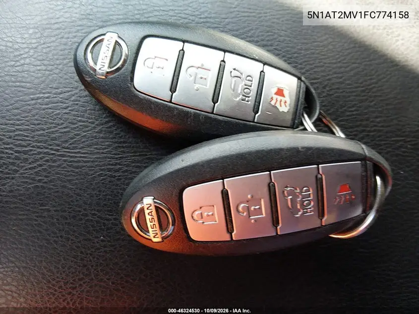 2015 NISSAN ROGUE VIN 5N1AT2MV1FC774158 — фото 11