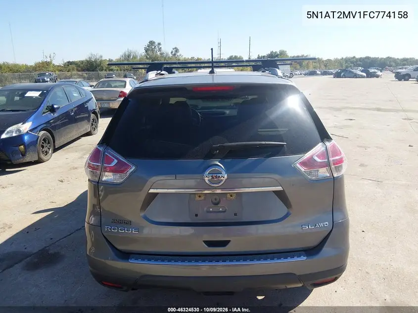 2015 NISSAN ROGUE VIN 5N1AT2MV1FC774158 — фото 12