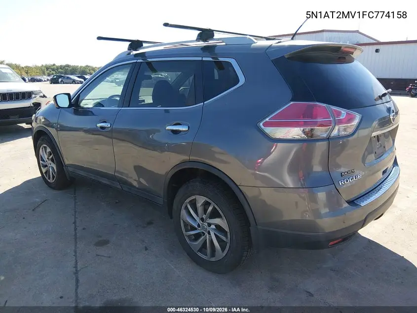 2015 NISSAN ROGUE VIN 5N1AT2MV1FC774158 — фото 4